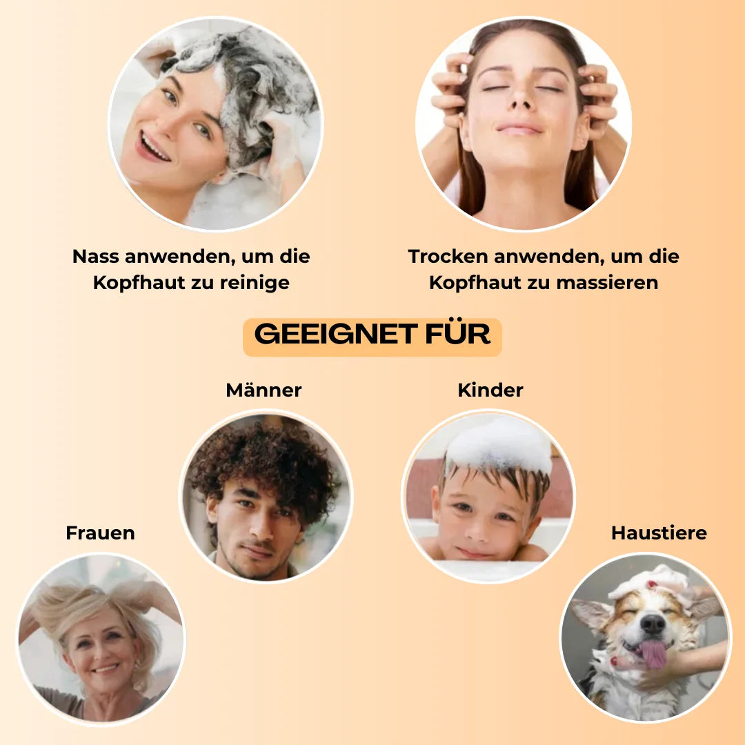 ScalpClean™ – Exfolierende Kopfhautbürste